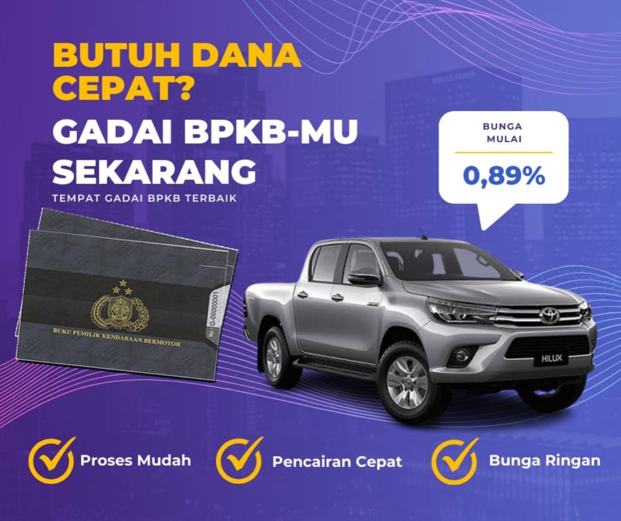 Kredit Jaminan Bpkb Mobil Toyota Hilux Dapat Dana Berapa? Seperti Ini Simulasinya